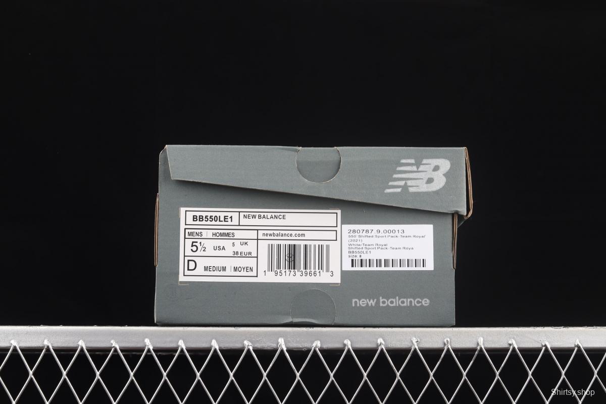 New Balance BB550 series new balanced leather neutral casual running shoes BB550LE1