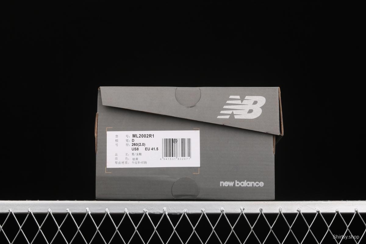 New Balance x SaleheBembury WL2002 joint style retro casual running shoes ML2002R1