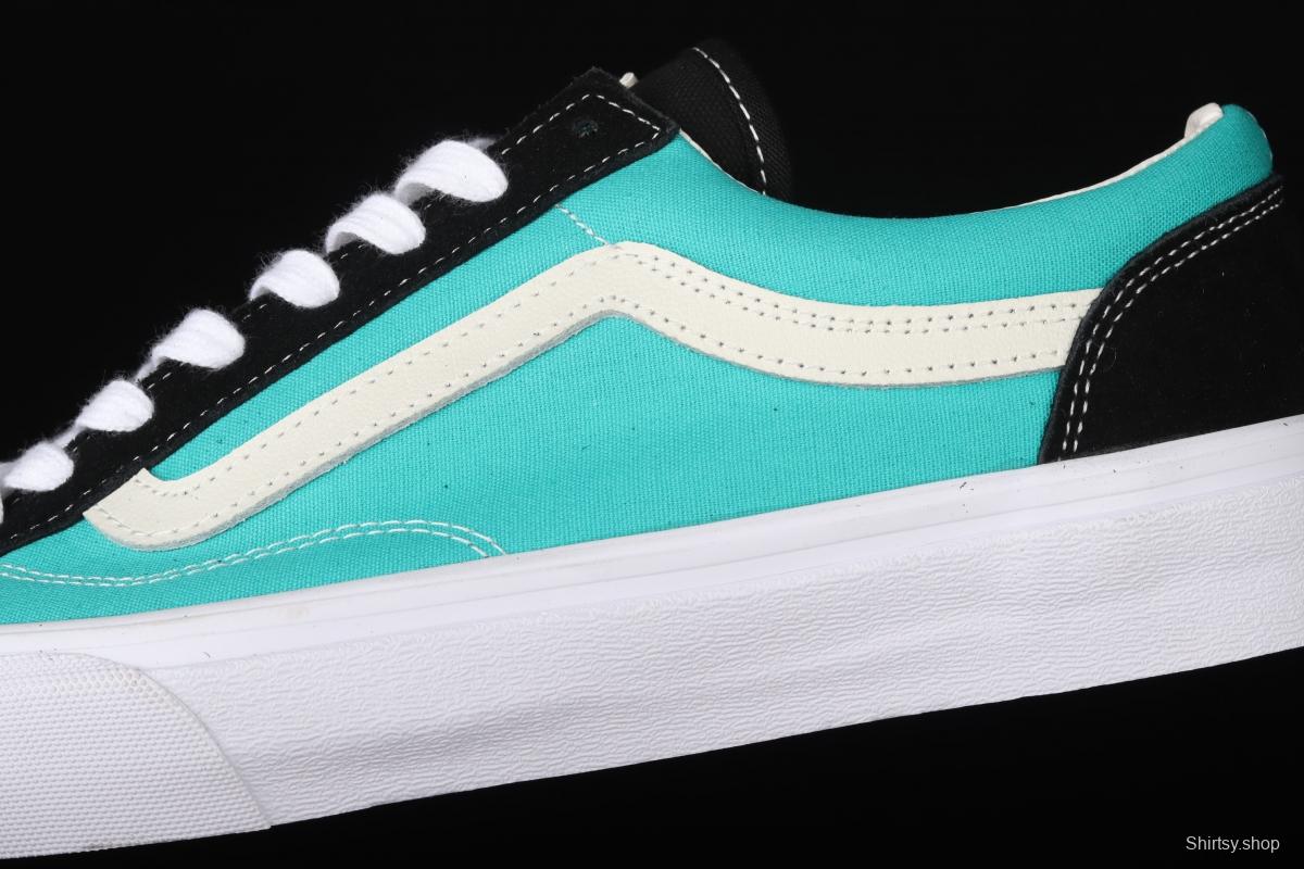 Vans Old Skool PEACEMINUSONE small head candy green low top casual board shoes VN0A3WKT4FV