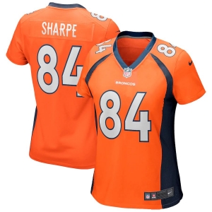 Women's Shannon Sharpe Orange Retired Player Limited Team Jersey