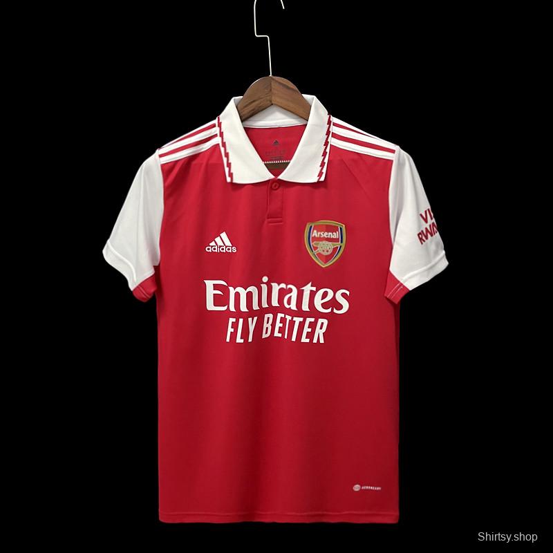 22/23 Arsenal Home  Soccer Jersey