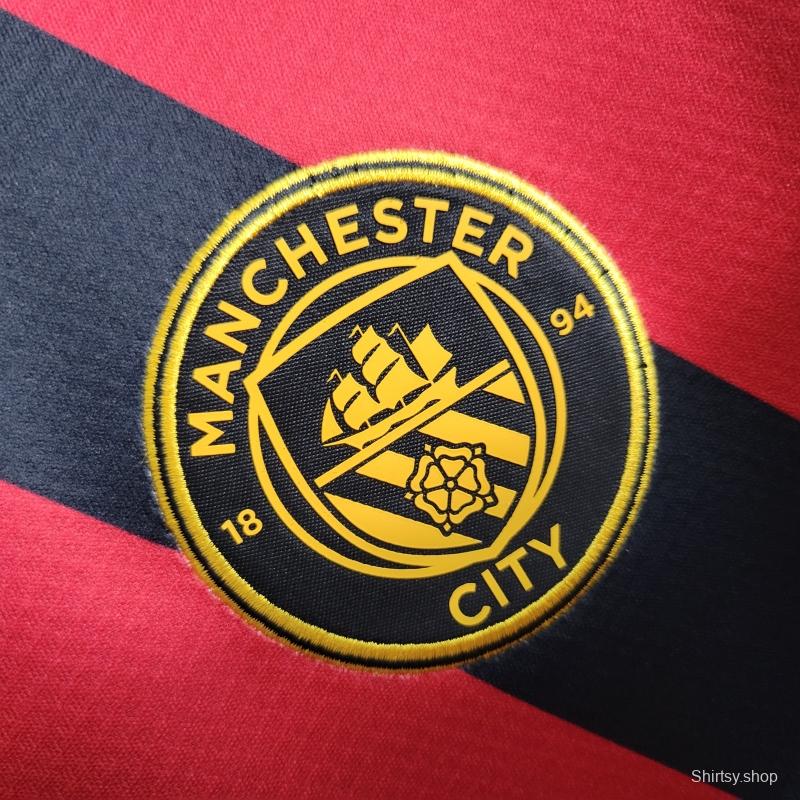 22/23 Manchester City Away Soccer Jersey