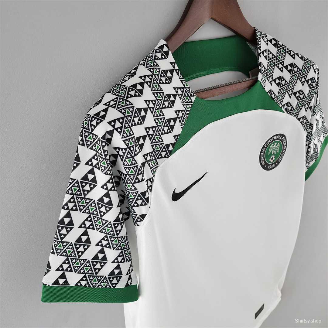 2022 Nigeria Home Soccer Jersey