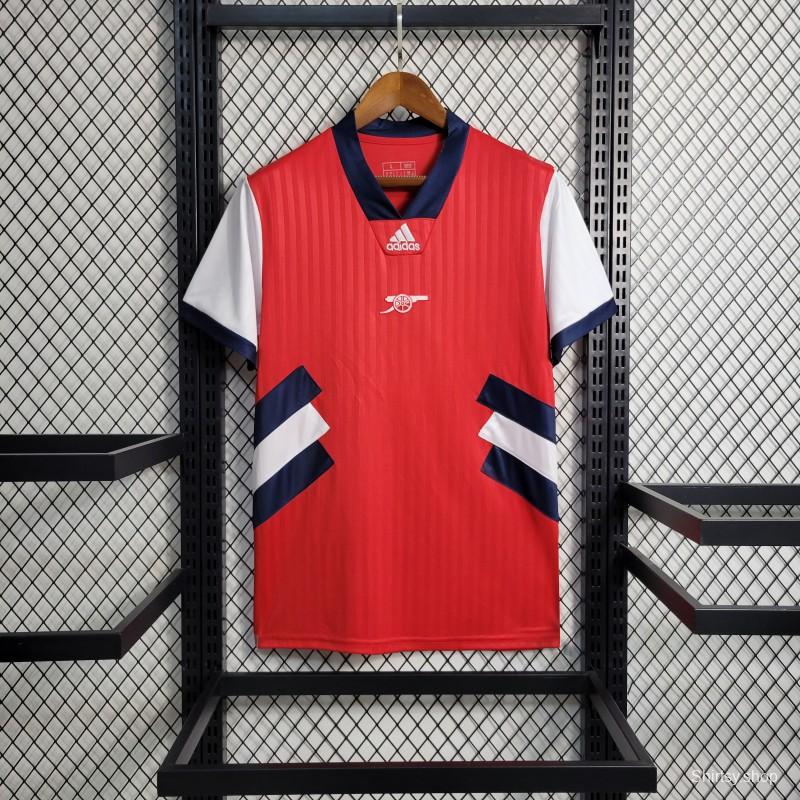 23-24 Arsenal Red Icon Jersey with Embroidery logo