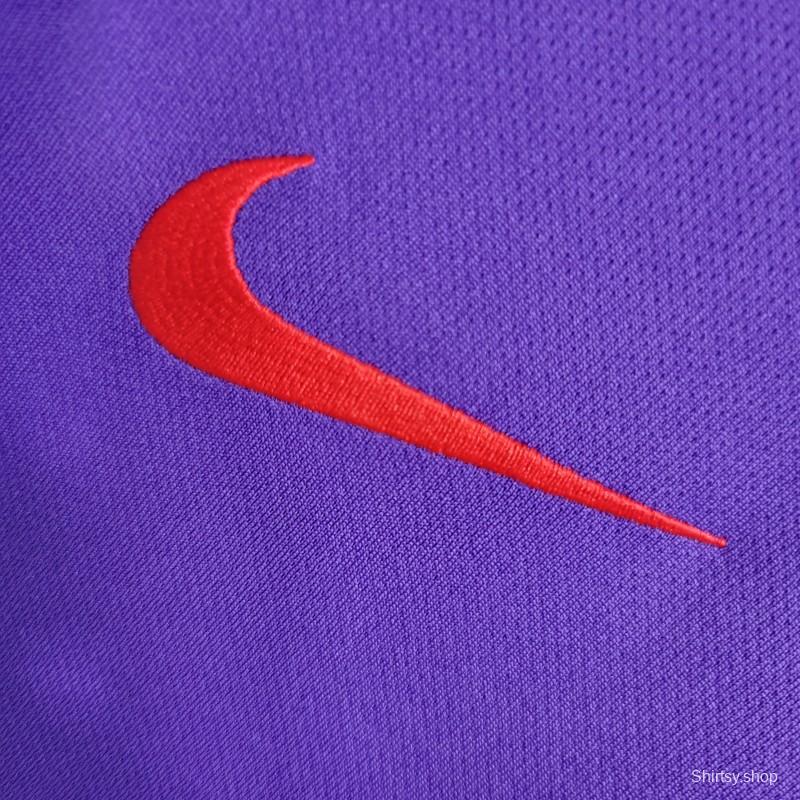 23-24 PSG Purple Training Jersey