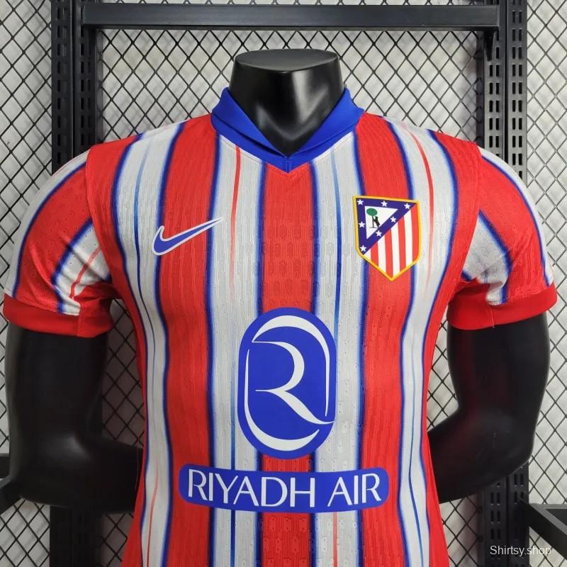 Player Version 24/25 Atletico Madrid Home Jersey