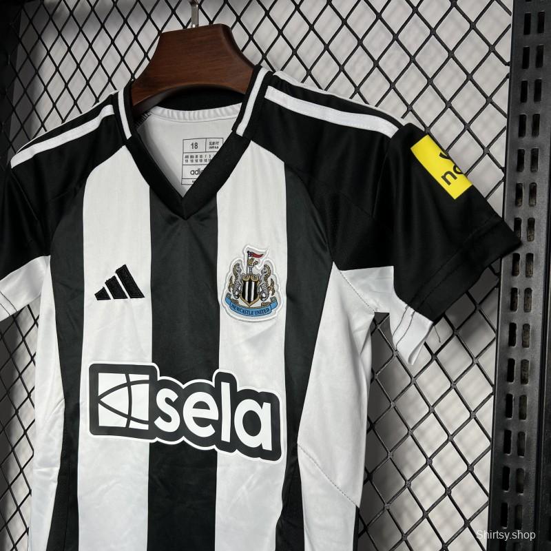 24/25 Kids Newcastle United Home Jersey