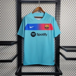 23/24 Barcelona Away Blue Jersey