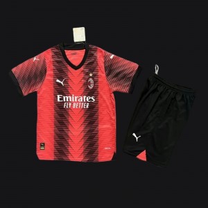 23/24 Kids AC Milan Home Jersey