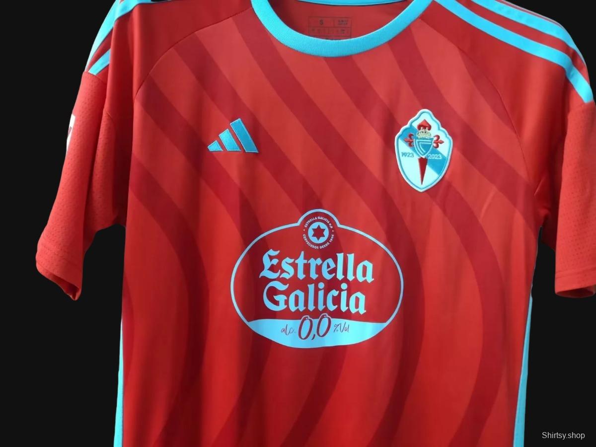 23/24 Celta de Vigo Away Red Jersey